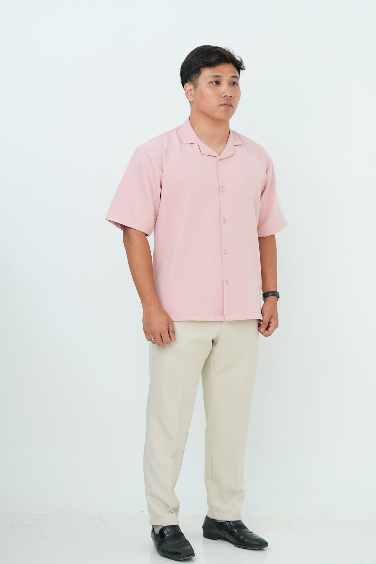 Kemeja Urban - Soft Pink