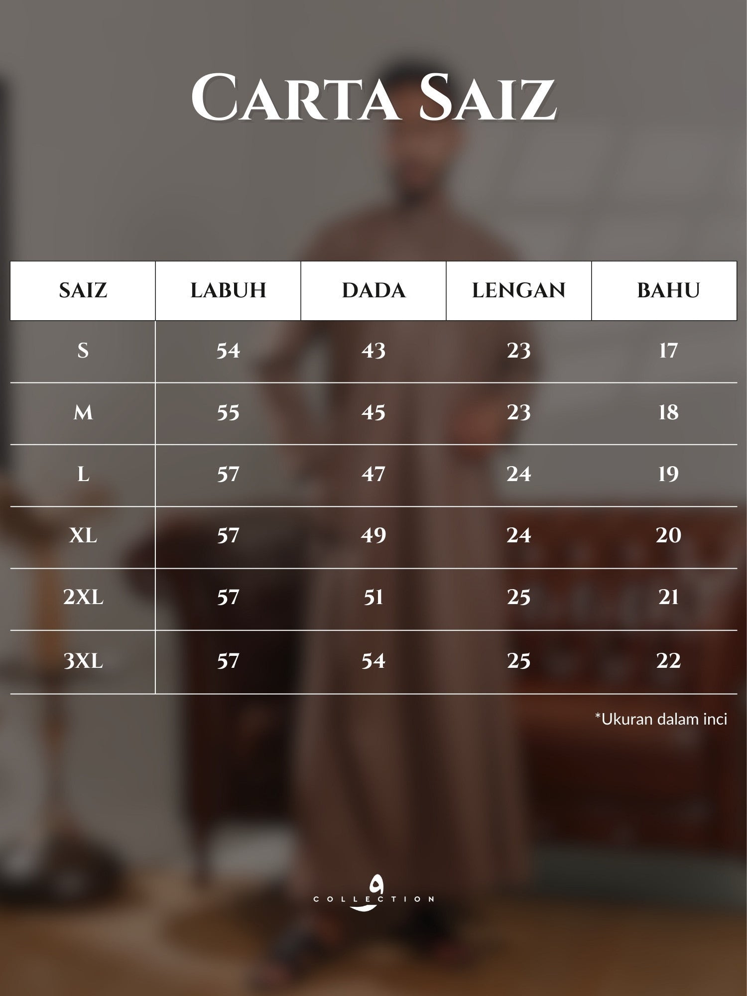 Jubah Abu Bakar - Black