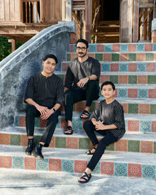Kurta Ishak Linen - Black