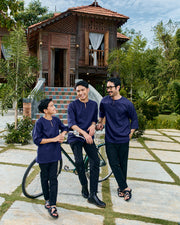 Kurta Shuib - Navy Blue