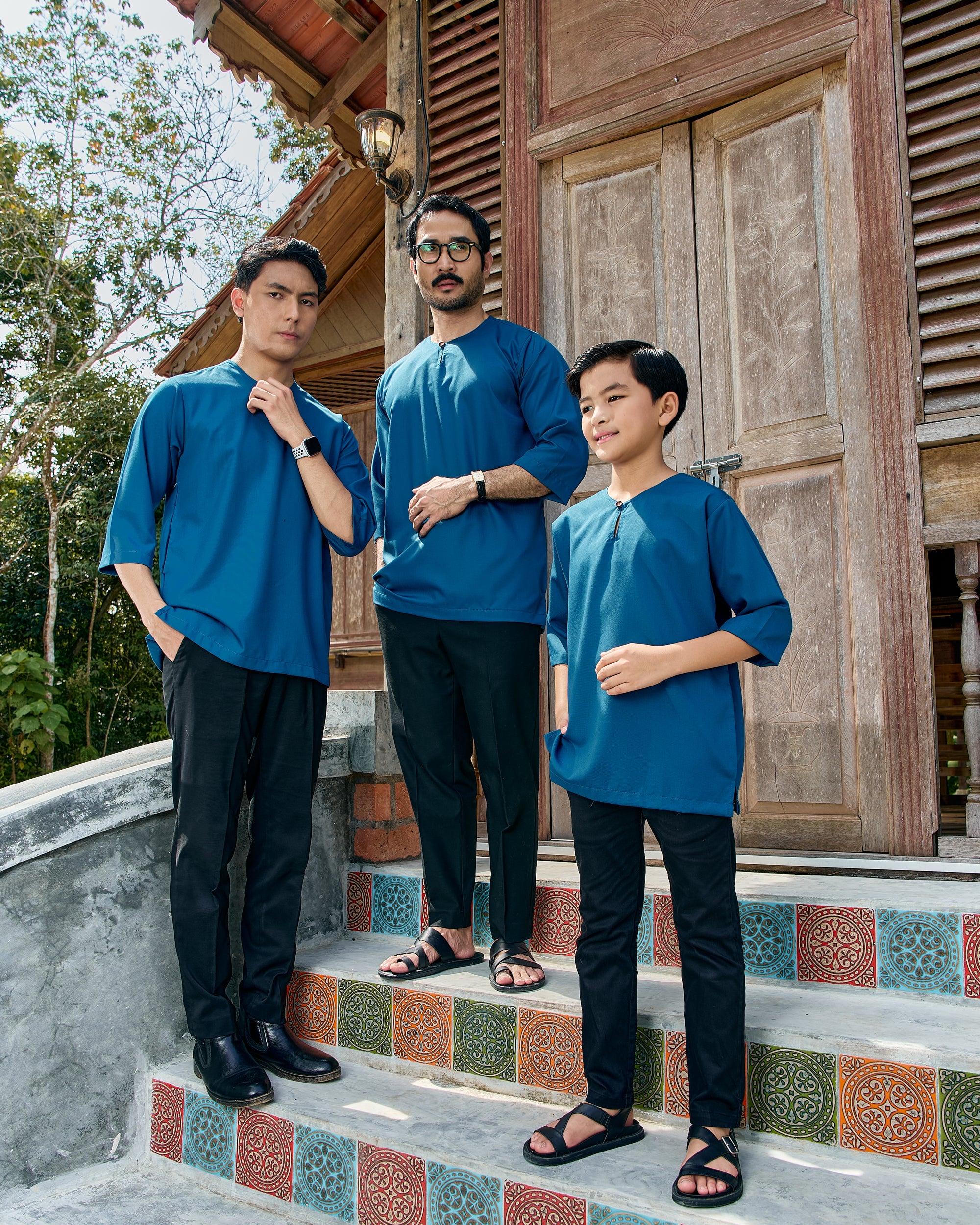 Kurta Yaakub - Teal Blue