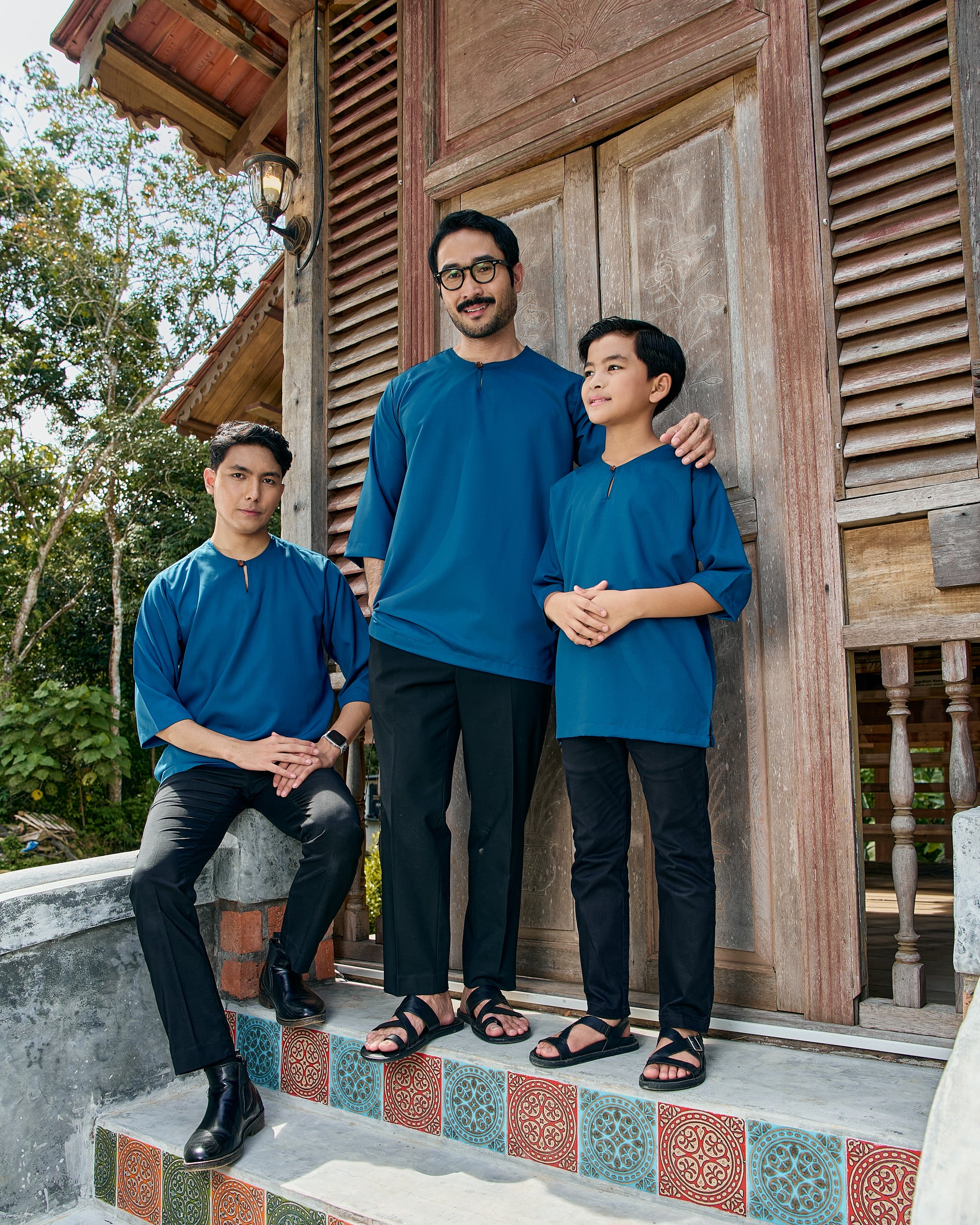 Kurta Yaakub - Teal Blue