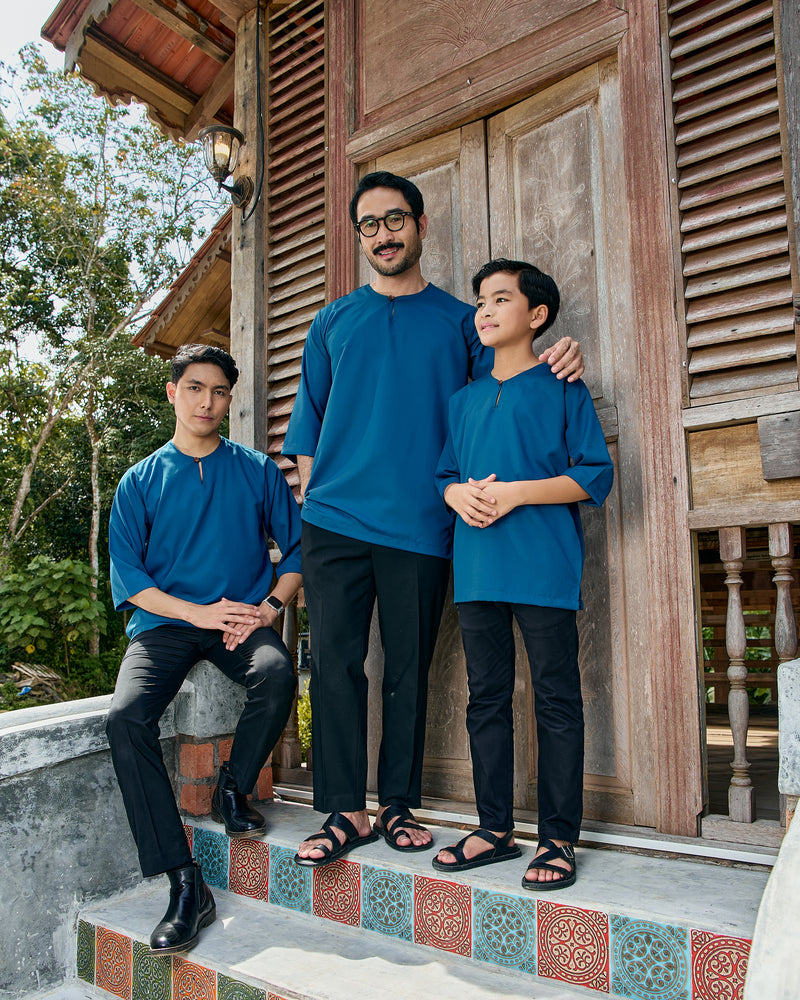 Kurta Yaakub - Teal Blue