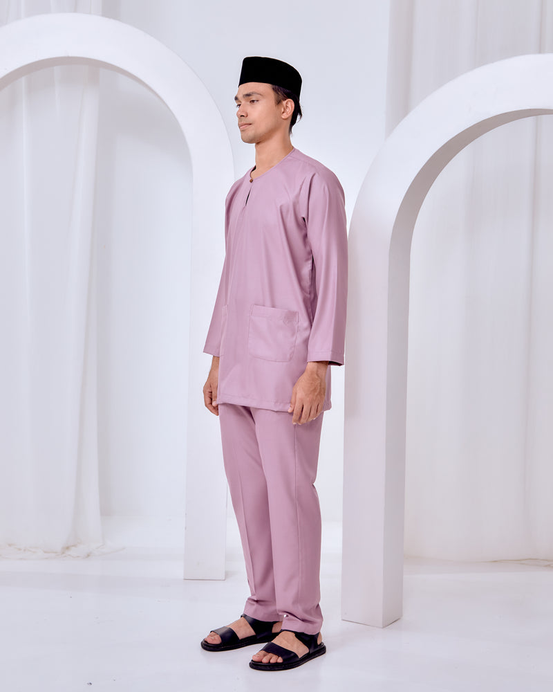 Baju Melayu Teluk Belanga - Dusty Purple