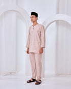 Baju Melayu Teluk Belanga - Champagne