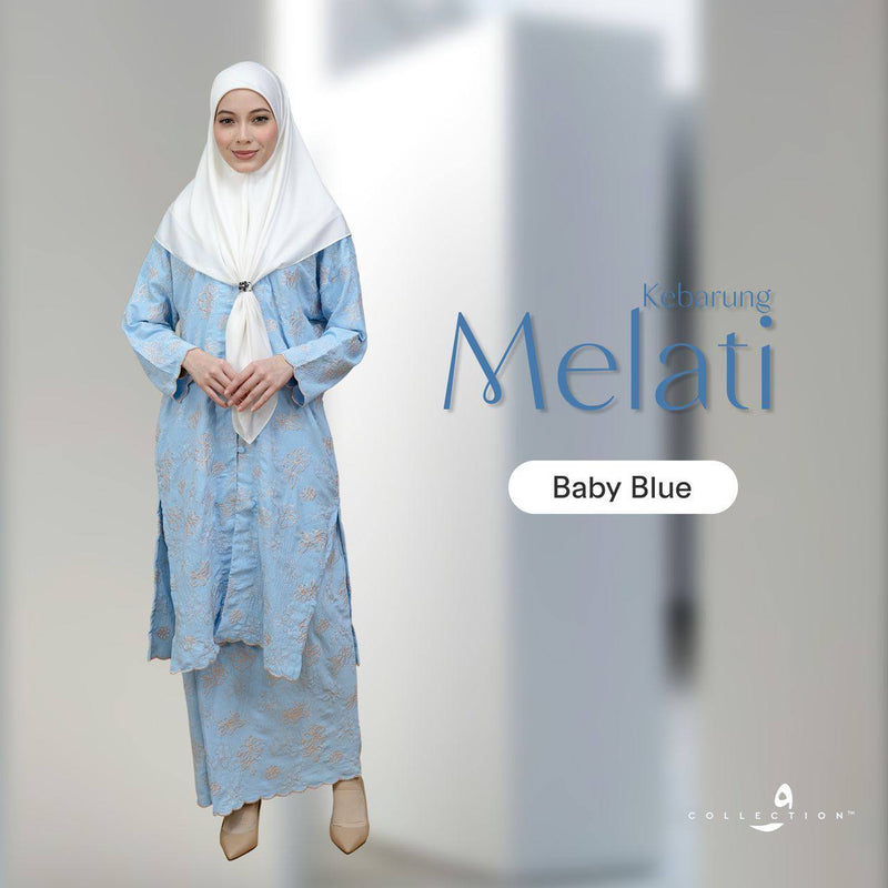 Kebarung Melati - Baby Blue