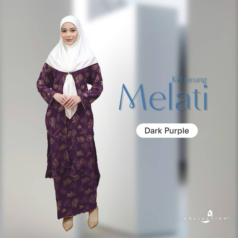 Kebarung Melati - Dark Purple