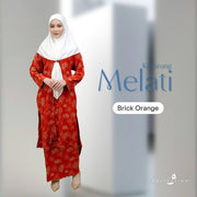 Kebarung Melati - Brick Orange
