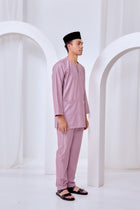Baju Melayu Teluk Belanga - Dusty Purple