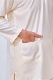 Baju Melayu Teluk Belanga - Soft Yellow