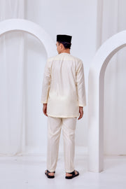 Baju Melayu Teluk Belanga - Soft Yellow