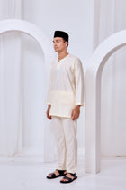 Baju Melayu Teluk Belanga - Soft Yellow