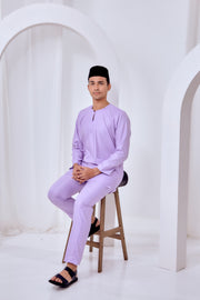 Baju Melayu Teluk Belanga - Lilac