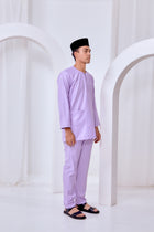 Baju Melayu Teluk Belanga - Lilac