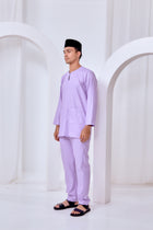 Baju Melayu Teluk Belanga - Lilac