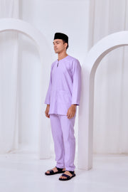 Baju Melayu Teluk Belanga - Lilac