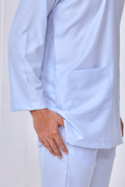 Baju Melayu Teluk Belanga - Baby Blue