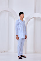 Baju Melayu Teluk Belanga - Baby Blue