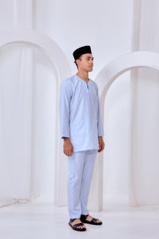 Baju Melayu Teluk Belanga - Baby Blue