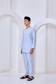 Baju Melayu Teluk Belanga - Baby Blue