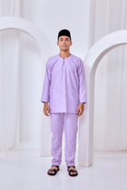 Baju Melayu Teluk Belanga - Lilac