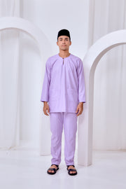 Baju Melayu Teluk Belanga - Lilac